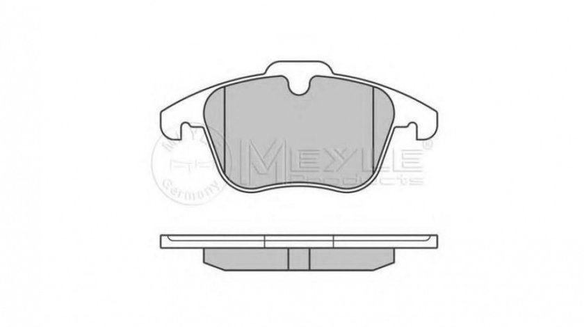 Set placute frana Ford S-Max (2006->) #2 0252412319