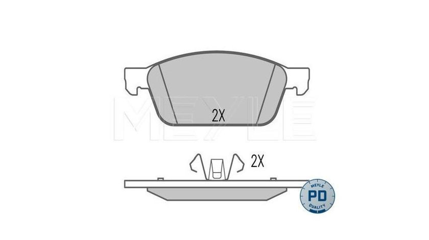 Set placute frana Ford TOURNEO CONNECT / GRAND TOURNEO CONNECT Kombi 2013-2016 #2 0986TB3207