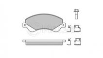 Set placute frana Ford TRANSIT platou / sasiu 2006...