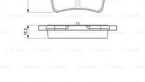 Set placute frana,frana disc (0986494094 BOSCH)