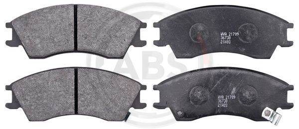 Set placute frana,frana disc (36738 ABS)