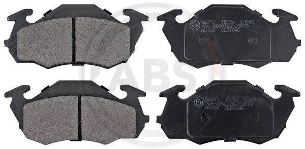 Set placute frana,frana disc (36971 ABS)
