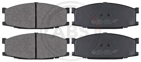 Set placute frana,frana disc (37024 ABS)