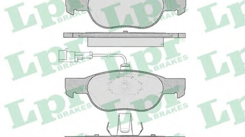 Set placute frana,frana disc ALFA ROMEO 145 (930) (1994 - 2001) LPR 05P424 piesa NOUA