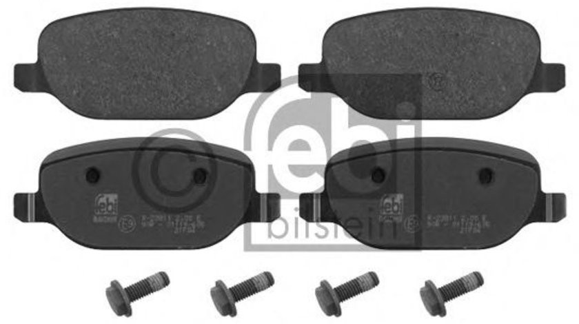 Set placute frana,frana disc ALFA ROMEO 159 (939) (2005 - 2011) FEBI BILSTEIN 16851 piesa NOUA