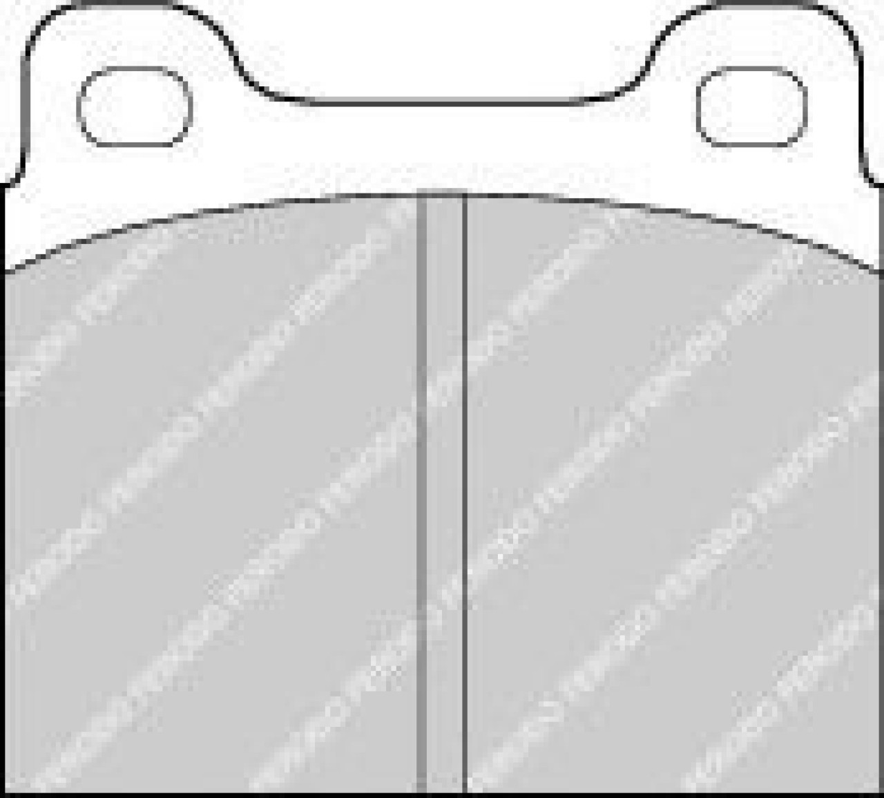 Set placute frana,frana disc ALFA ROMEO GIULIETTA (116) (1977 - 1985) FERODO FDB2M piesa NOUA