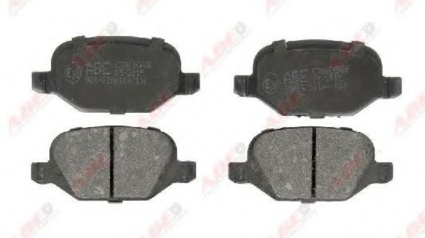 Set placute frana,frana disc ALFA ROMEO GT (937) (2003 - 2010) ABE C2D006ABE piesa NOUA