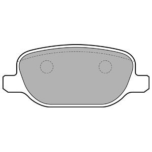 Set placute frana,frana disc ALFA ROMEO SPIDER (939_, 939) (2006 - 2010) KRIEGER 0950006445 piesa NOUA