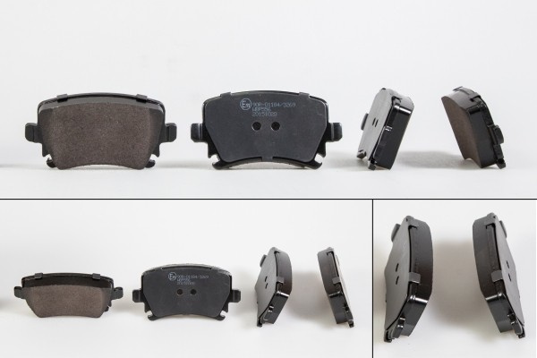 Set placute frana,frana disc AUDI A3 (8P1) (2003 - 2012) QWP WBP556 piesa NOUA