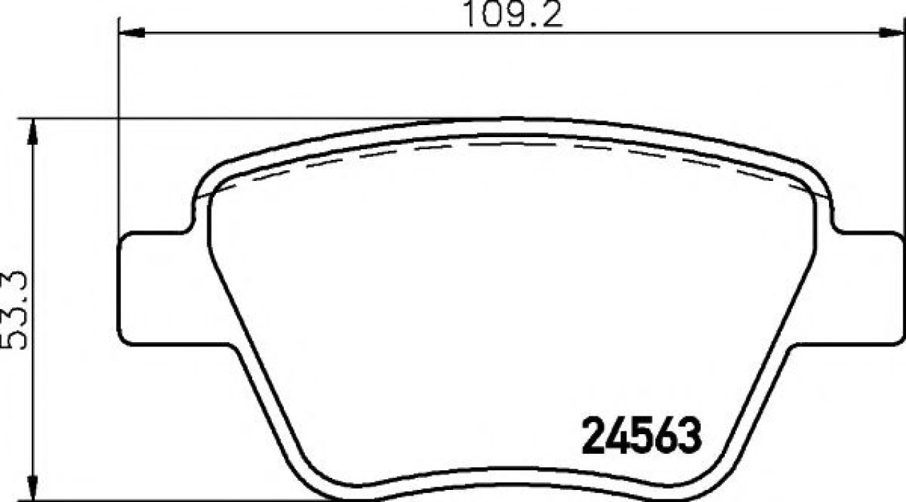 Set placute frana,frana disc AUDI A3 (8P1) (2003 - 2012) TEXTAR 2456301 piesa NOUA