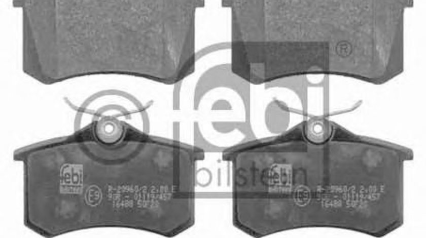 Set placute frana,frana disc AUDI A3 (8P1) (2003 - 2012) FEBI BILSTEIN 16488 piesa NOUA