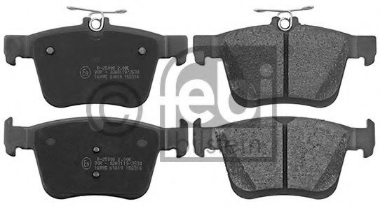 Set placute frana,frana disc AUDI A3 (8V1) (2012 - 2016) FEBI BILSTEIN 16995 piesa NOUA
