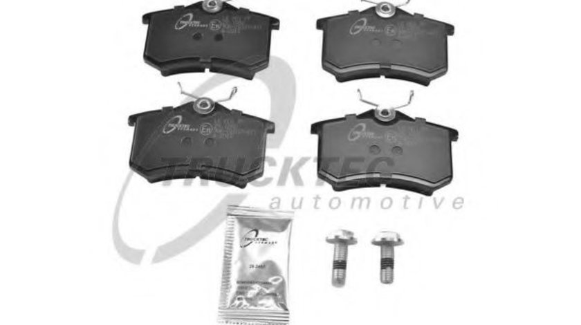 Set placute frana,frana disc AUDI A3 Cabriolet (8P7) (2008 - 2013) TRUCKTEC AUTOMOTIVE 07.35.105 piesa NOUA