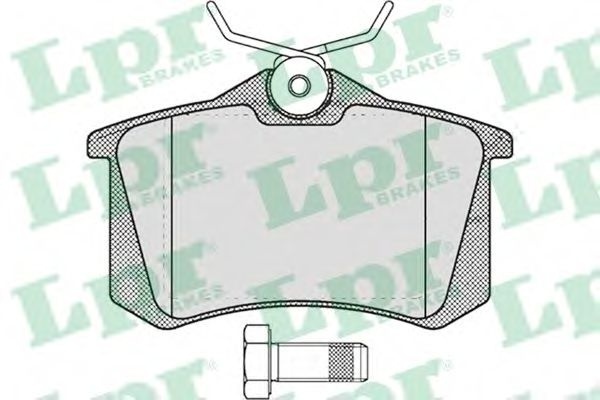 Set placute frana,frana disc AUDI A4 (8D2, B5) (1994 - 2001) LPR 05P634 piesa NOUA
