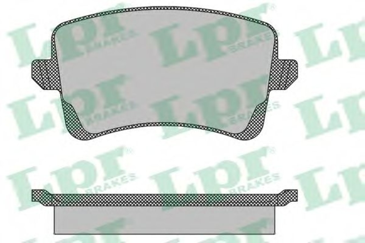 Set placute frana,frana disc AUDI A4 (8K2, B8) (2007 - 2015) LPR 05P1489 piesa NOUA