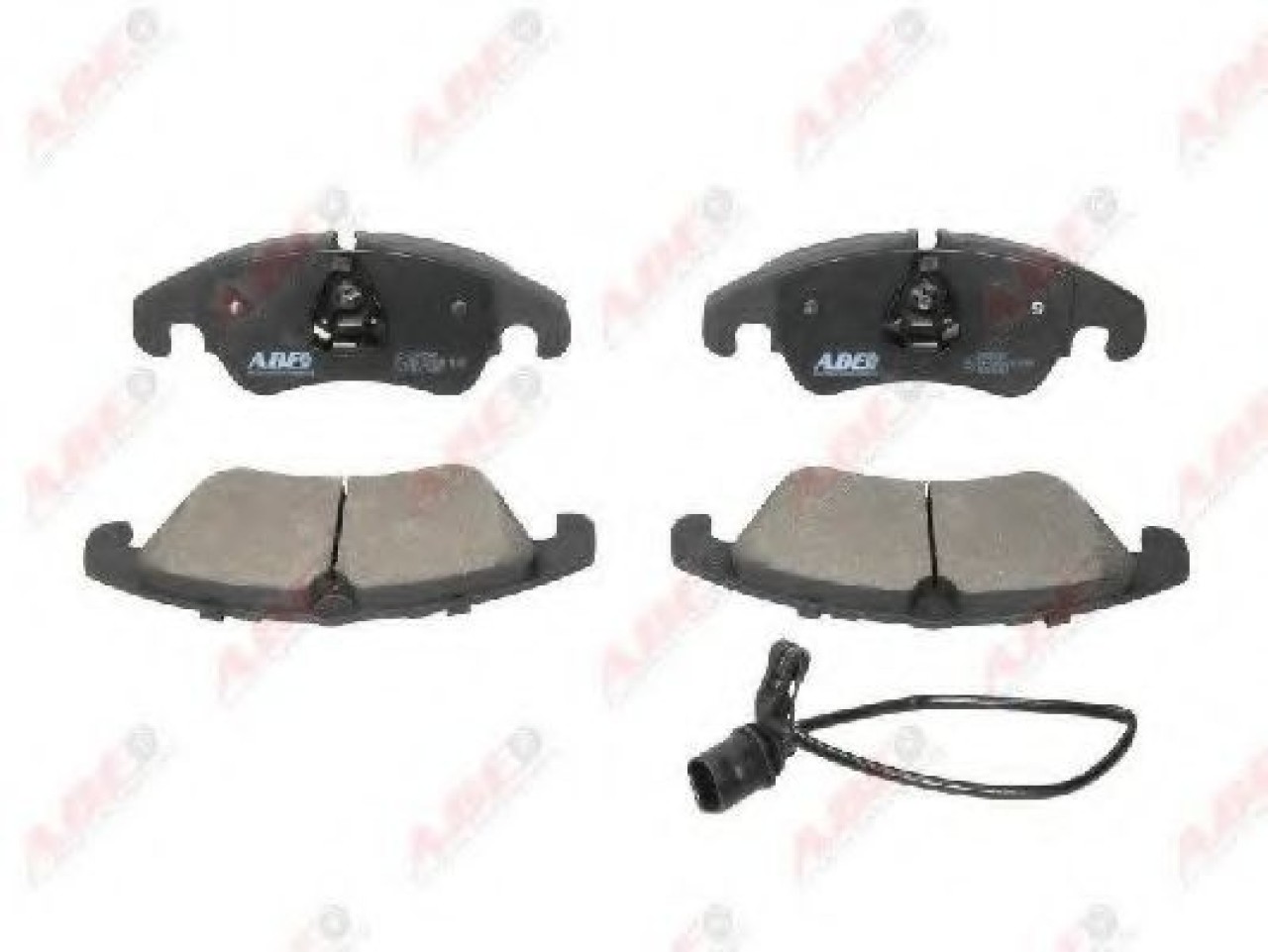 Set placute frana,frana disc AUDI A4 (8K2, B8) (2007 - 2015) ABE C1A045ABE piesa NOUA
