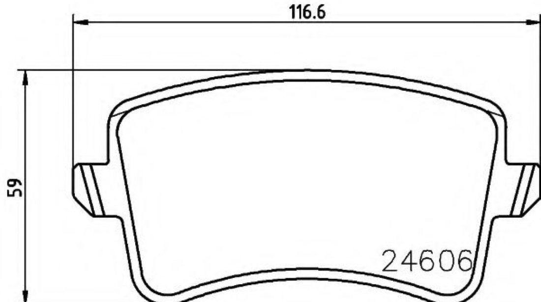 Set placute frana,frana disc AUDI A4 (8K2, B8) (2007 - 2015) TEXTAR 2460601 piesa NOUA