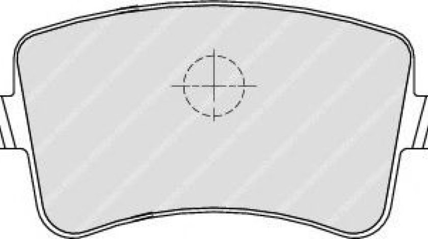 Set placute frana,frana disc AUDI A4 Allroad (8KH, B8) (2009 - 2016) FERODO FDB4050 piesa NOUA
