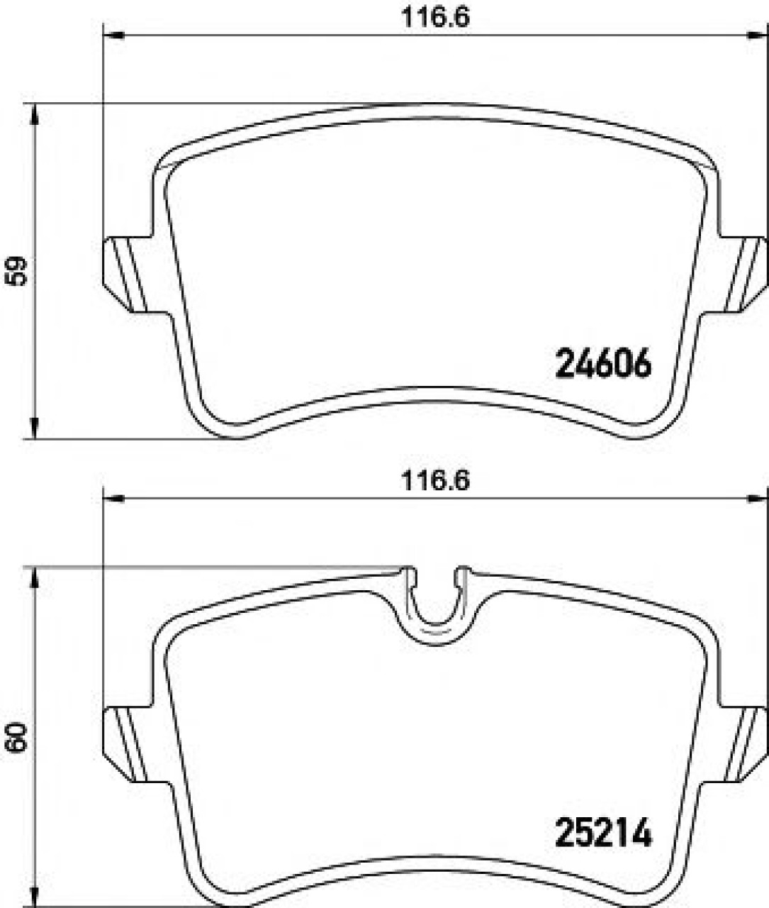 Set placute frana,frana disc AUDI A4 Avant (8K5, B8) (2007 - 2015) TEXTAR 2521403 piesa NOUA