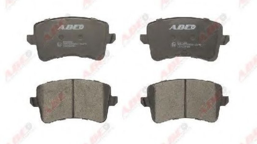Set placute frana,frana disc AUDI A5 Cabriolet (8F7) (2009 - 2016) ABE C2A005ABE produs NOU