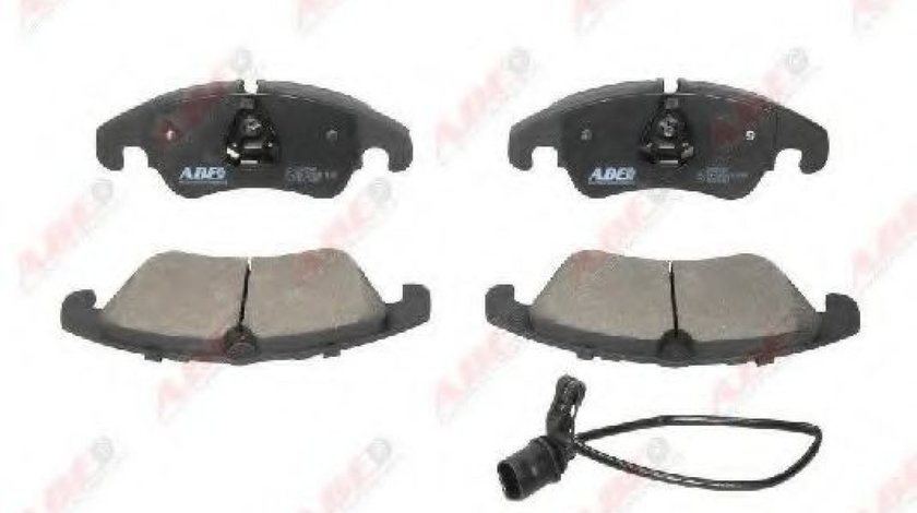 Set placute frana,frana disc AUDI A5 Cabriolet (8F7) (2009 - 2016) ABE C1A045ABE produs NOU