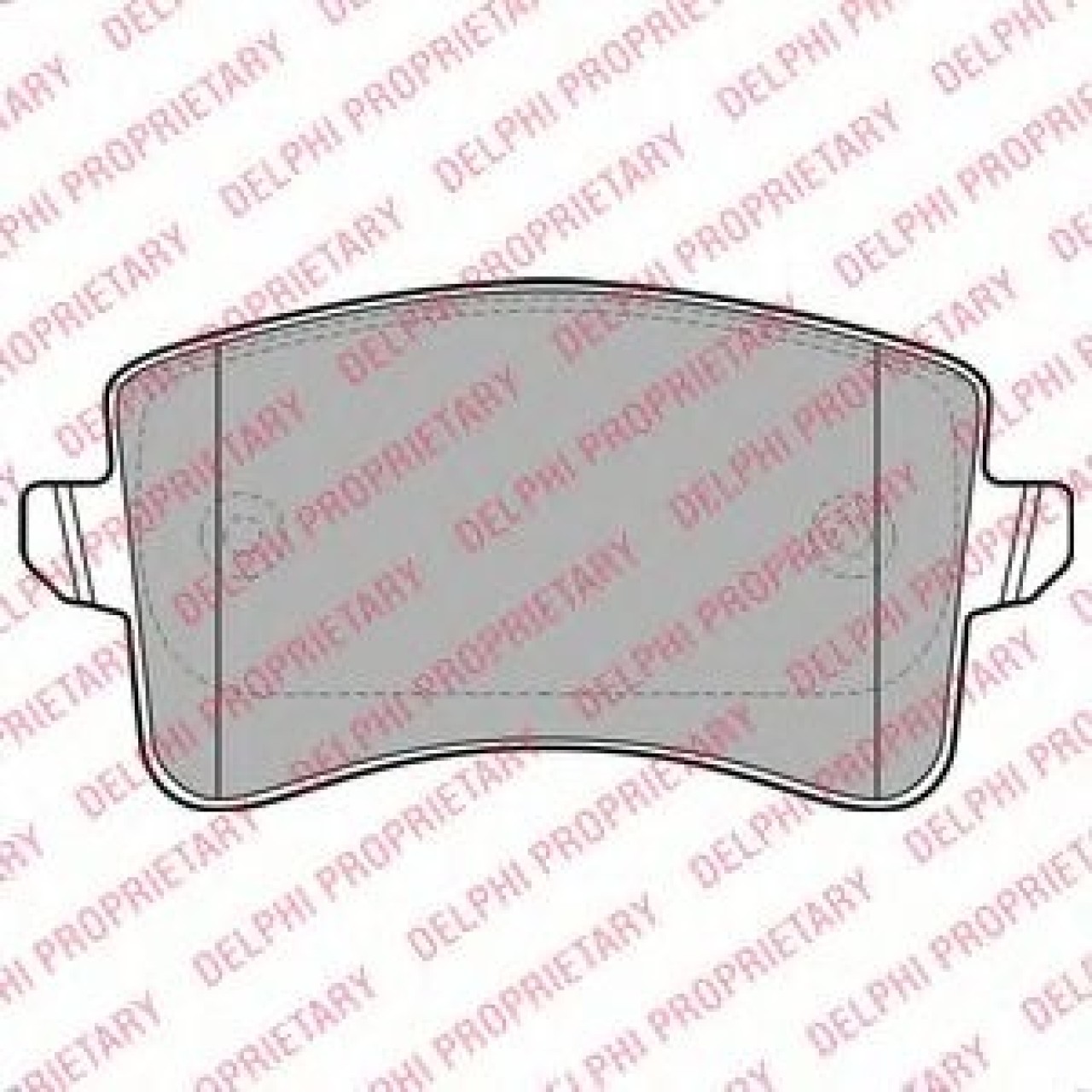 Set placute frana,frana disc AUDI A5 Sportback (8TA) (2009 - 2016) DELPHI LP2106 piesa NOUA
