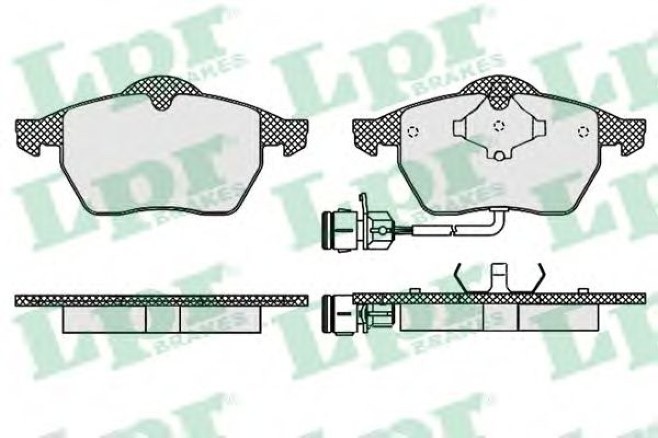 Set placute frana,frana disc AUDI A6 (4A, C4) (1994 - 1997) LPR 05P453 piesa NOUA