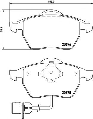 Set placute frana,frana disc AUDI A6 (4A, C4) (1994 - 1997) TEXTAR 2067602 piesa NOUA
