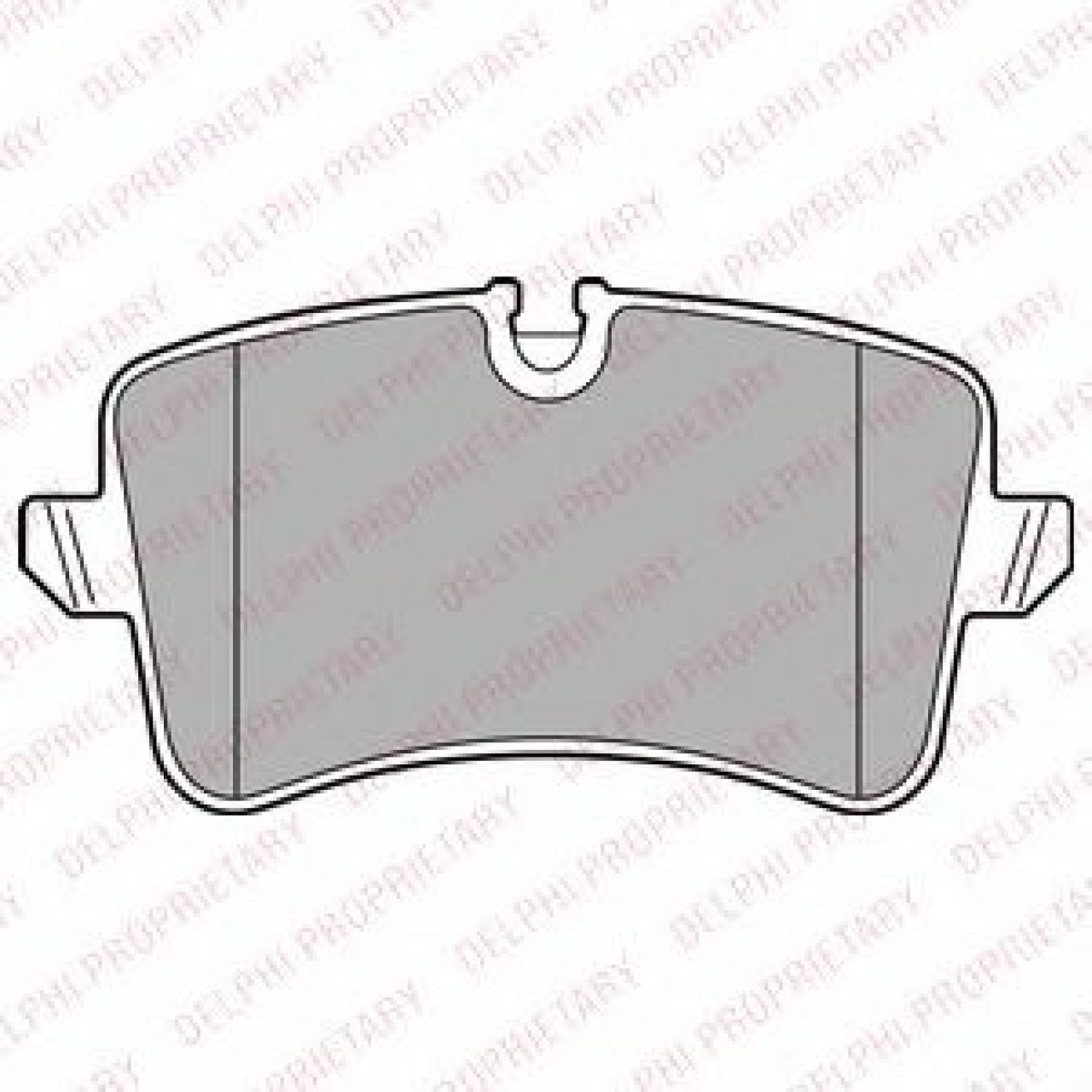 Set placute frana,frana disc AUDI A6 (4G2, C7, 4GC) (2010 - 2016) DELPHI LP2446 piesa NOUA