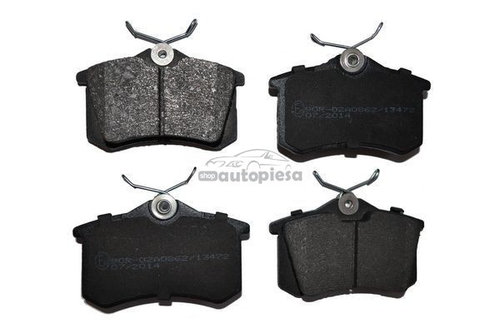 Set placute frana,frana disc AUDI A6 Avant (4B5, C5) (1997 - 2005) KRIEGER 0950006001 piesa NOUA