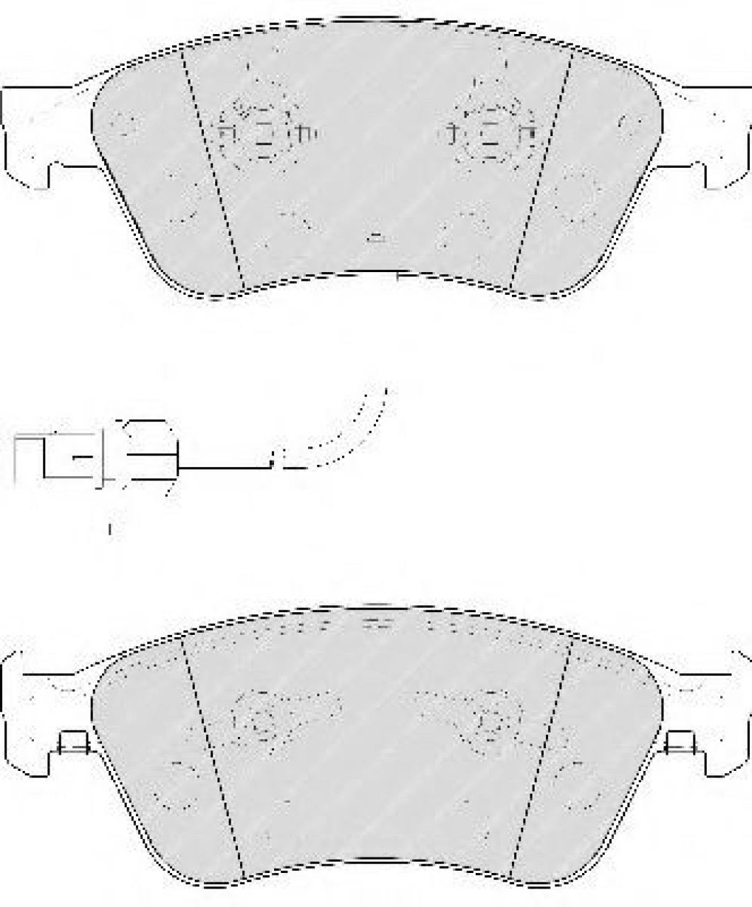 Set placute frana,frana disc AUDI A6 Avant (4F5, C6) (2005 - 2011) FERODO FDB1832 piesa NOUA