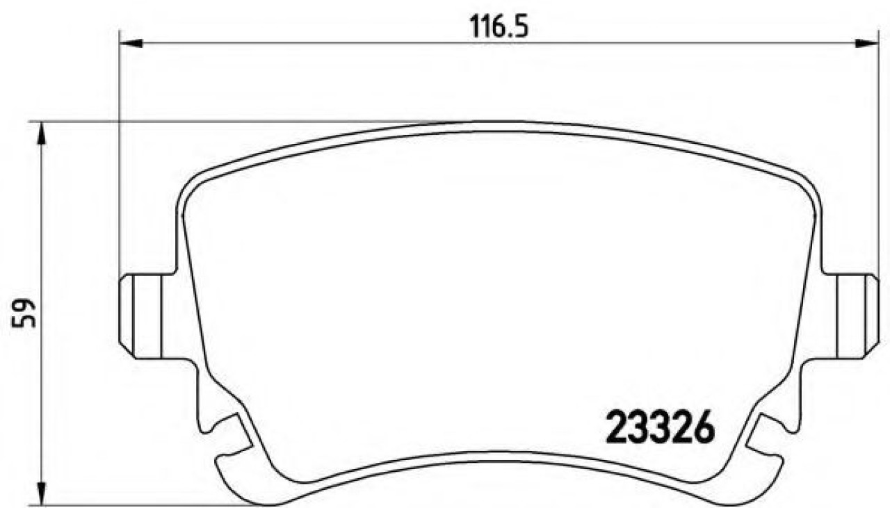 Set placute frana,frana disc AUDI A6 Avant (4F5, C6) (2005 - 2011) BREMBO P 85 076 piesa NOUA