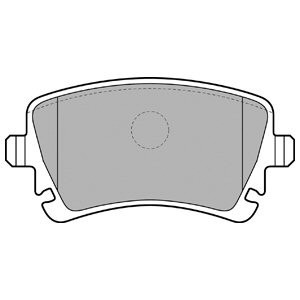 Set placute frana,frana disc AUDI A6 Avant (4F5, C6) (2005 - 2011) KRIEGER 0950006291 piesa NOUA