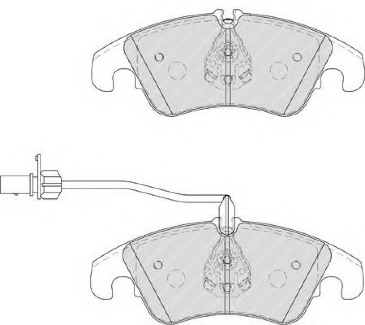 Set placute frana,frana disc AUDI A6 Avant (4G5, C7, 4GD) (2011 - 2016) FERODO FDB4044 piesa NOUA