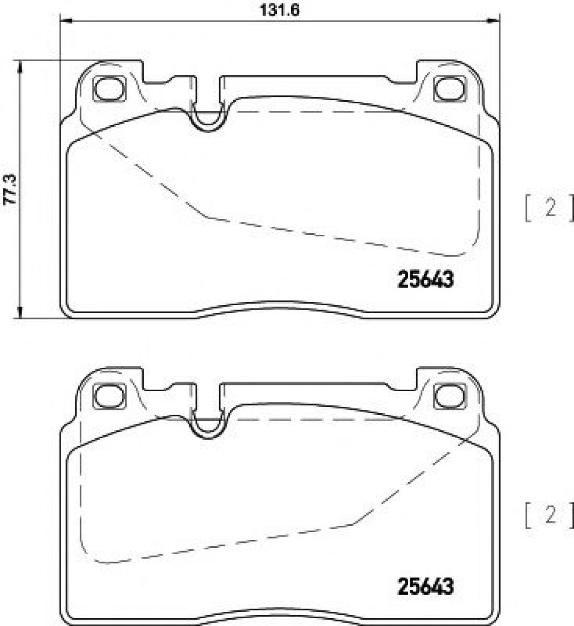 Set placute frana,frana disc AUDI A7 Sportback (4GA, 4GF) (2010 - 2016) TEXTAR 2564301 piesa NOUA