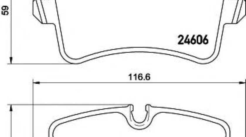 Set placute frana,frana disc AUDI A7 Sportback (4GA, 4GF) (2010 - 2016) TEXTAR 2521403 - produs NOU