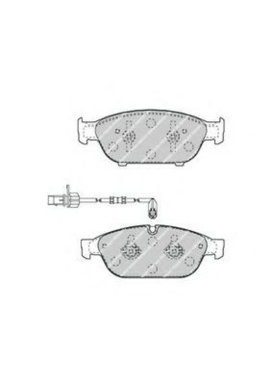 Set placute frana,frana disc AUDI A8 (4H) (2009 - 2016) FERODO FDB4397 piesa NOUA