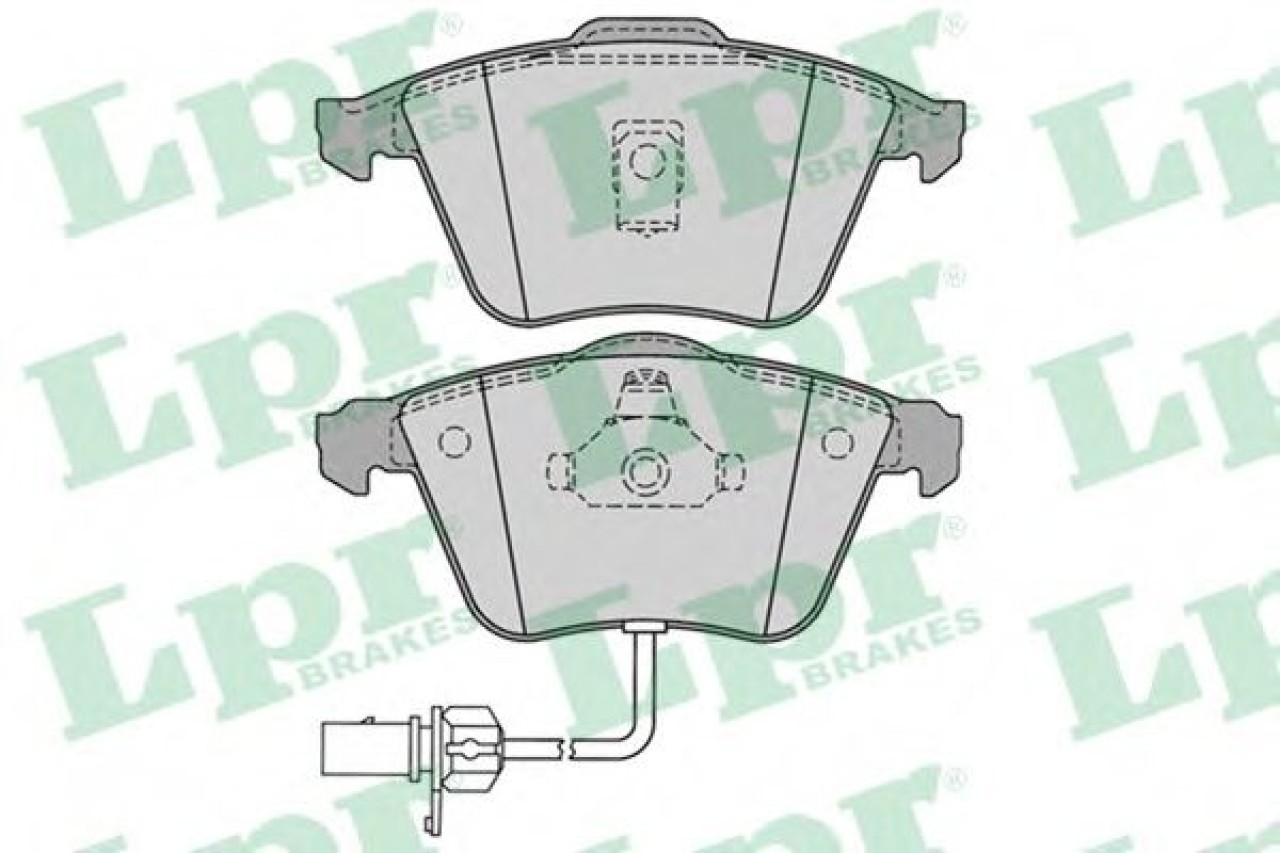 Set placute frana,frana disc AUDI ALLROAD (4BH, C5) (2000 - 2005) LPR 05P1230 piesa NOUA