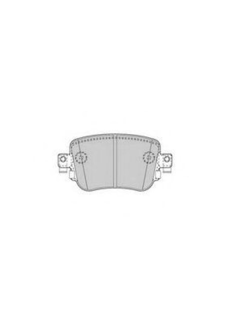 Set placute frana,frana disc AUDI Q3 (8U) (2011 - 2016) FERODO FDB4485 piesa NOUA