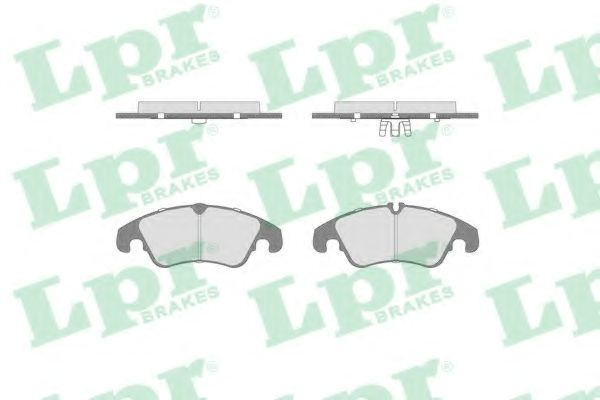 Set placute frana,frana disc AUDI Q5 (8R) (2008 - 2016) LPR 05P1420 piesa NOUA