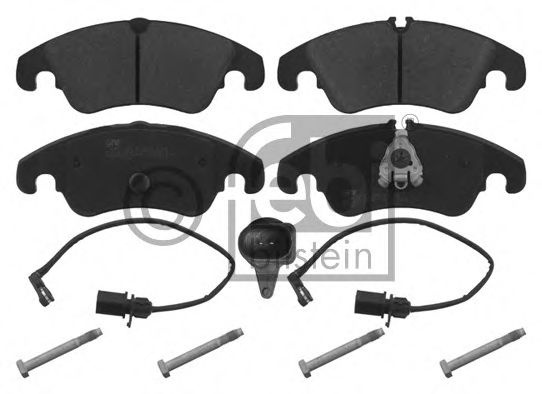 Set placute frana,frana disc AUDI Q5 (8R) (2008 - 2016) FEBI BILSTEIN 16798 piesa NOUA
