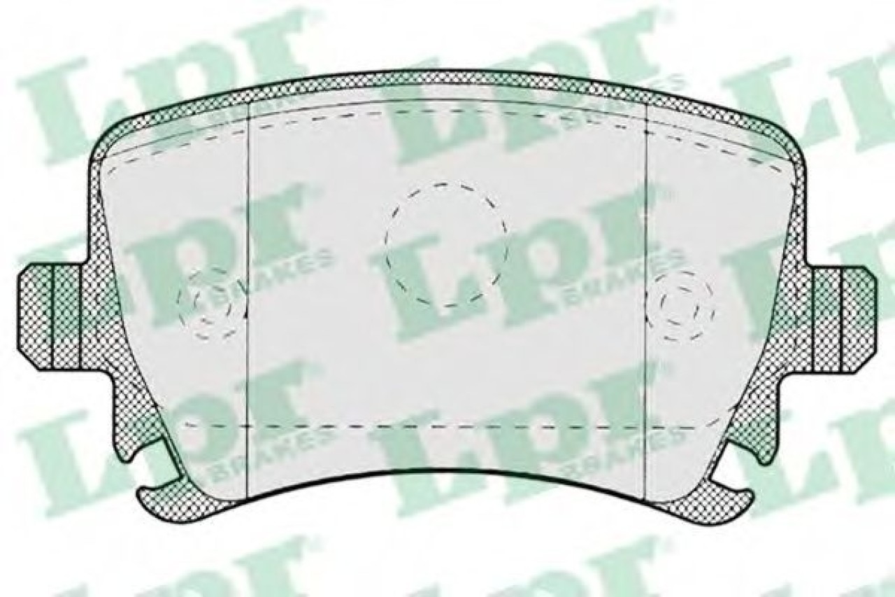 Set placute frana,frana disc AUDI TT (8J3) (2006 - 2014) LPR 05P1219 piesa NOUA