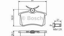 Set placute frana,frana disc AUDI TT (8N3) (1998 -...