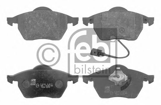 Set placute frana,frana disc AUDI TT (8N3) (1998 - 2006) FEBI BILSTEIN 16334 piesa NOUA