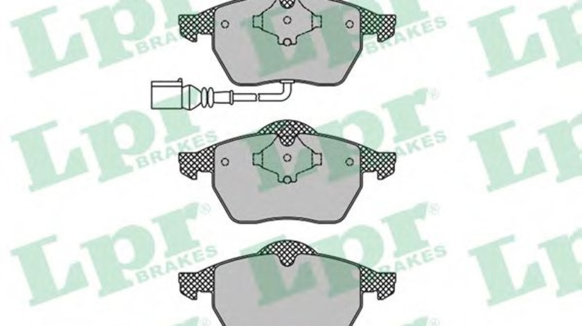 Set placute frana,frana disc AUDI TT Roadster (8N9) (1999 - 2006) LPR 05P969 piesa NOUA