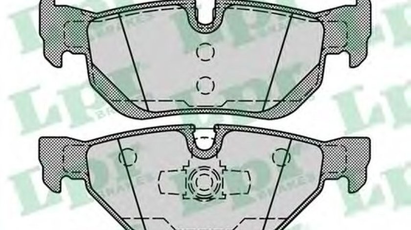 Set placute frana,frana disc BMW Seria 1 Cupe (E82) (2007 - 2013) LPR 05P1252 piesa NOUA