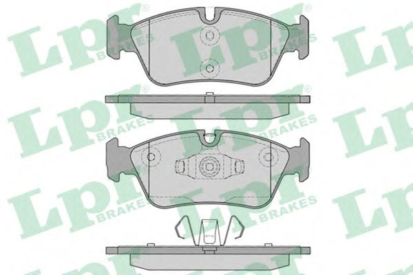 Set placute frana,frana disc BMW Seria 1 Cupe (E82) (2007 - 2013) LPR 05P1250 piesa NOUA