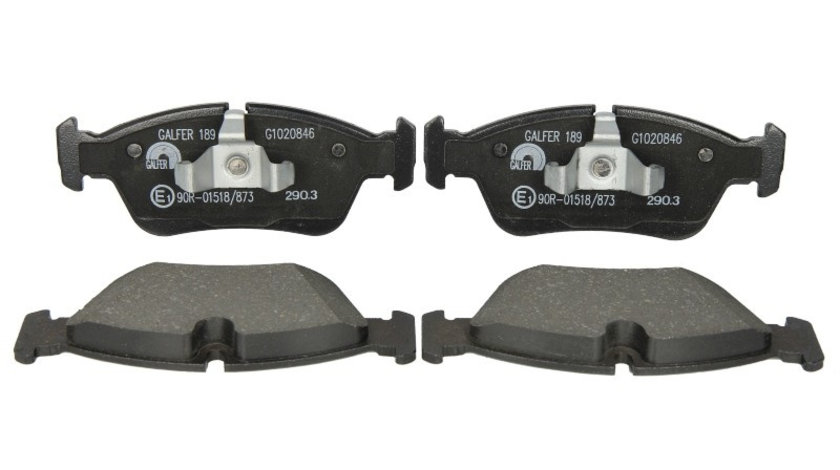 Set placute frana,frana disc BMW Seria 1 (E81) (2006 - 2012) KROTTENDORF KRO1625 piesa NOUA