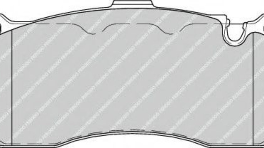 Set placute frana,frana disc BMW Seria 1 (E87) (2003 - 2013) FERODO FDB4218 piesa NOUA