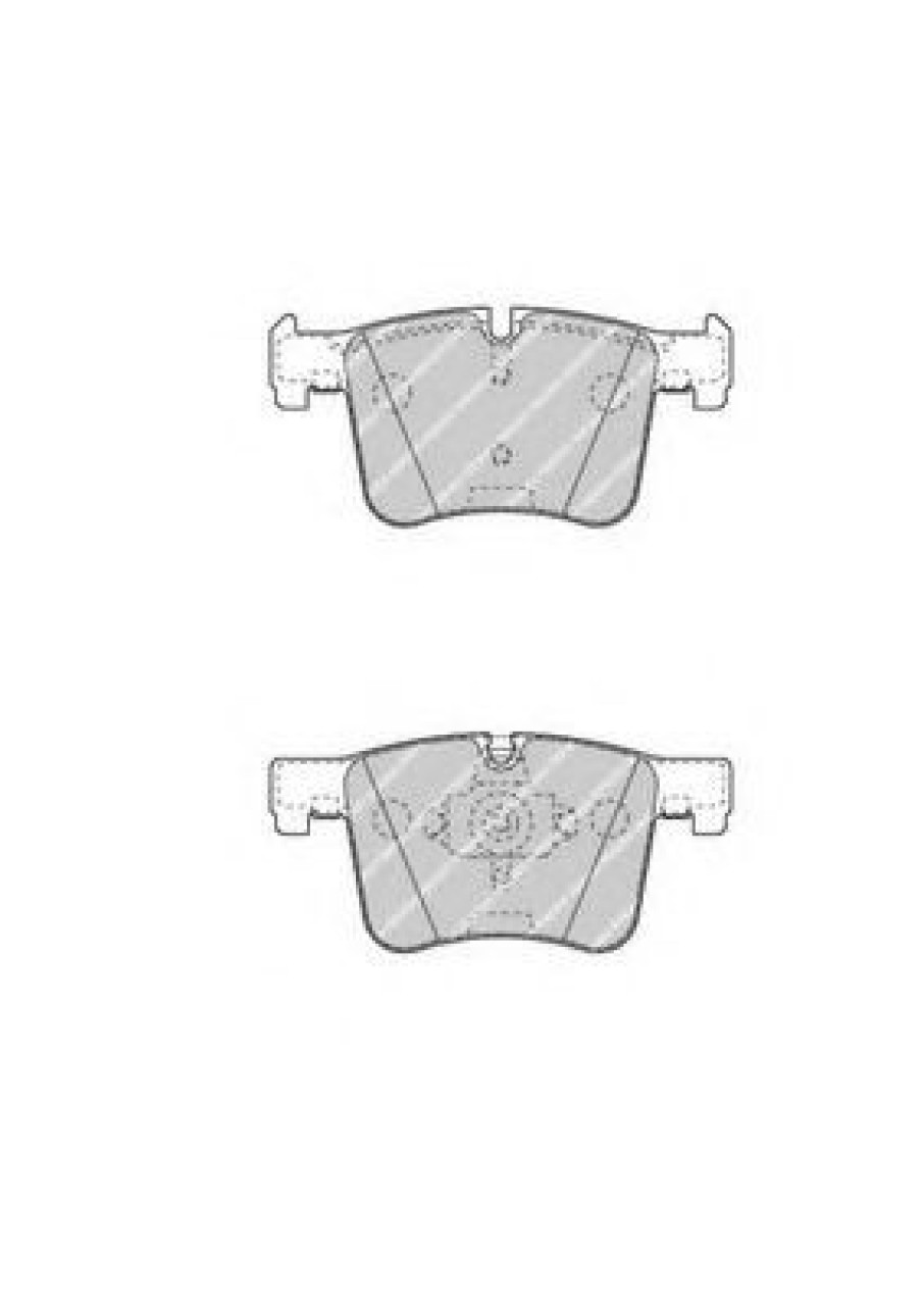 Set placute frana,frana disc BMW Seria 1 (F21) (2011 - 2016) FERODO FDB4394 piesa NOUA
